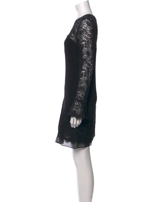 Diane von Furstenberg Lace Pattern Mini Dress
