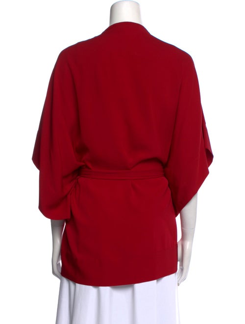 Diane von Furstenberg Silk V-Neck Blouse