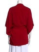 Diane von Furstenberg Silk V-Neck Blouse
