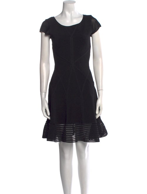 Diane von Furstenberg Scoop Neck Mini Dress
