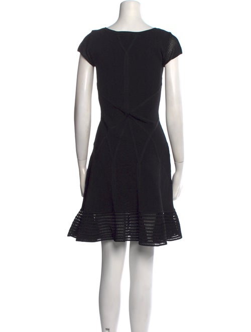 Diane von Furstenberg Scoop Neck Mini Dress