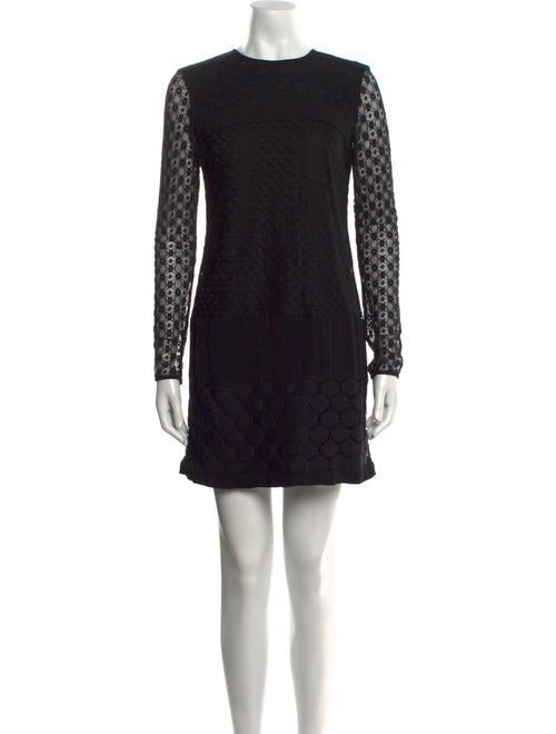 Diane von Furstenberg Crew Neck Mini Dress