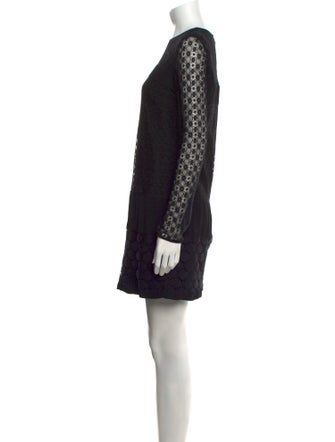 Diane von Furstenberg Crew Neck Mini Dress