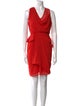 Diane von Furstenberg Cowl Neck Mini Dress