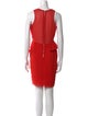 Diane von Furstenberg Cowl Neck Mini Dress