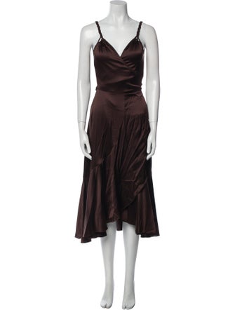 Diane von Furstenberg Silk Midi Length Dress