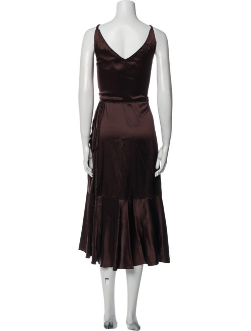 Diane von Furstenberg Silk Midi Length Dress