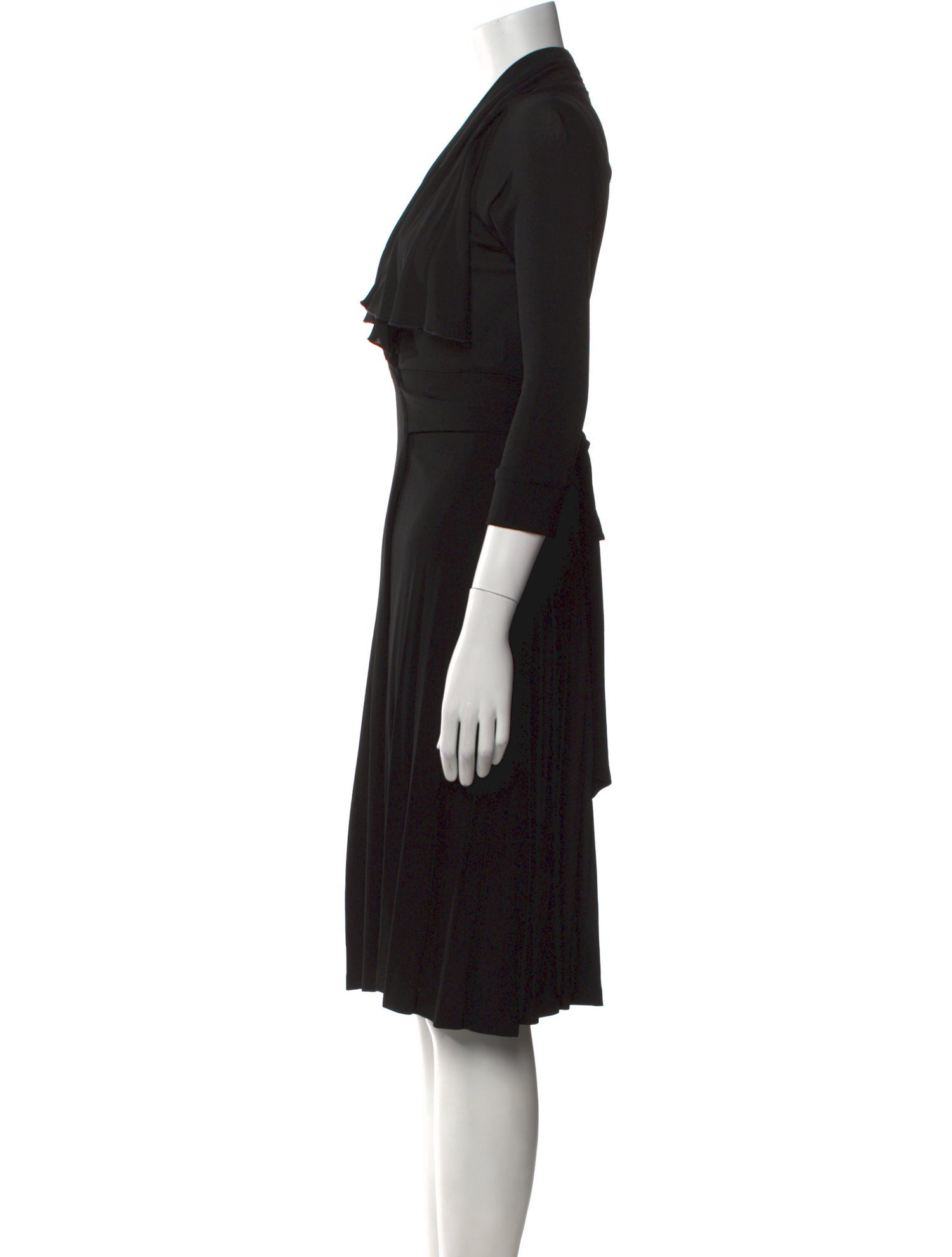 Diane von Furstenberg V-Neck Midi Length Dress