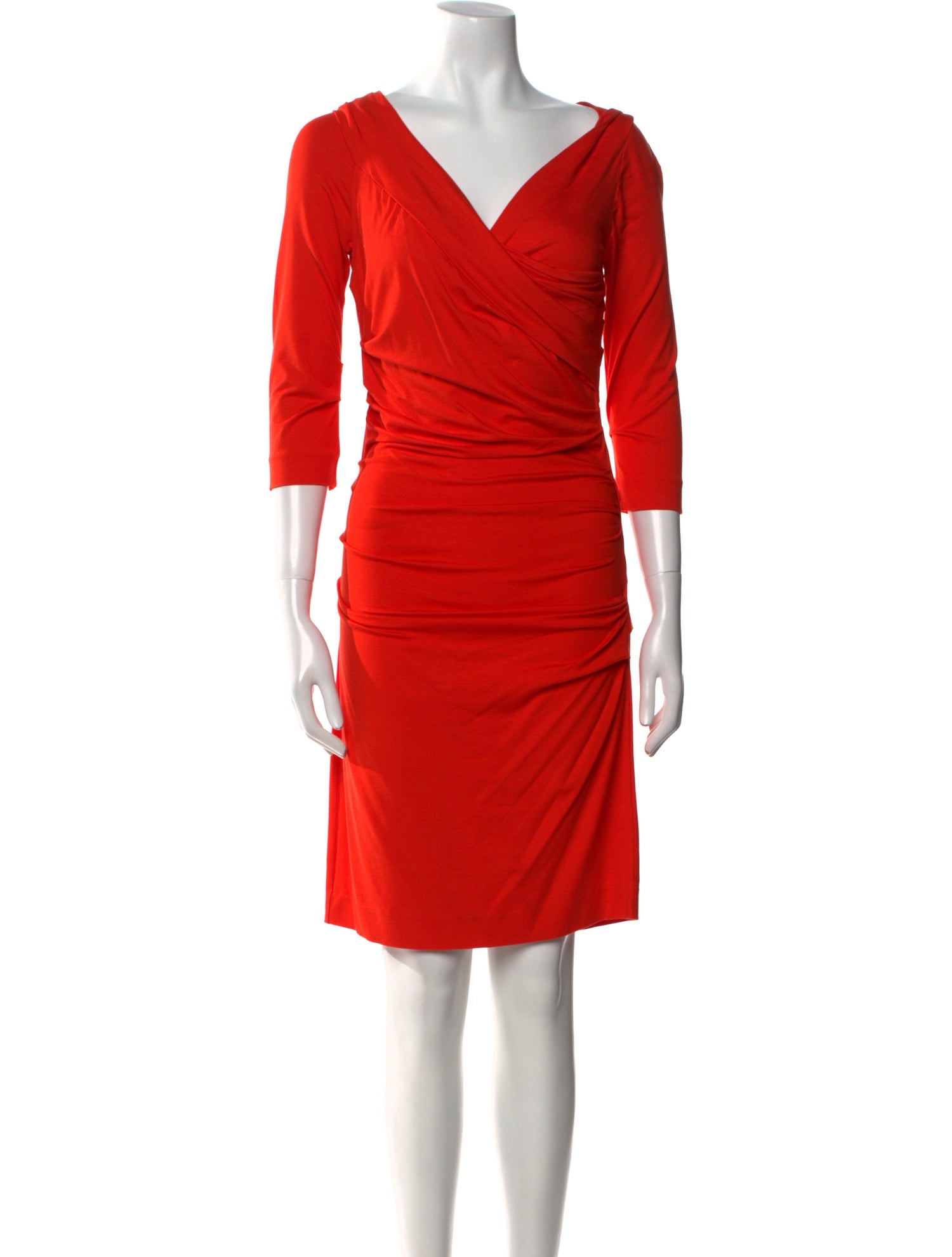 Diane von Furstenberg V-Neck Mini Dress