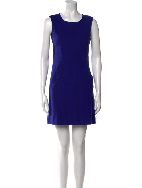 Diane von Furstenberg Scoop Neck Mini Dress