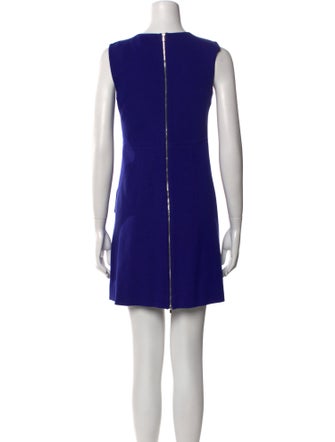 Diane von Furstenberg Scoop Neck Mini Dress