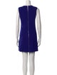 Diane von Furstenberg Scoop Neck Mini Dress