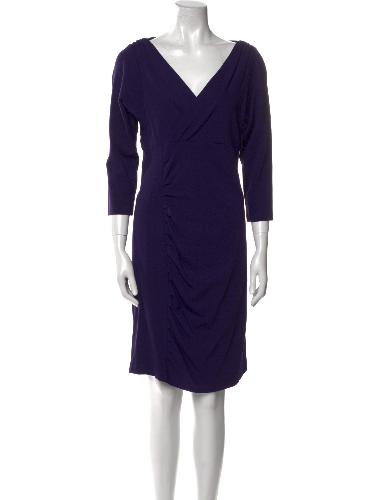 Diane von Furstenberg V-Neck Long Dress