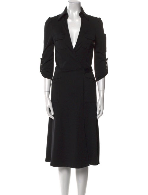 Diane von Furstenberg Wool Midi Length Dress