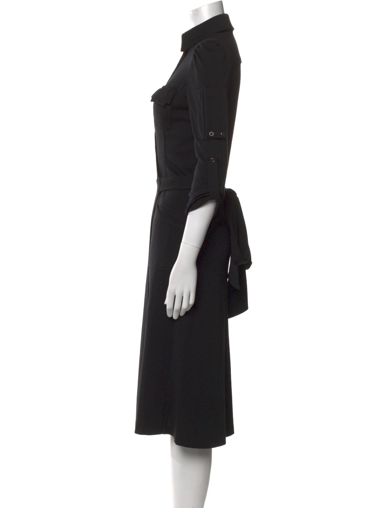 Diane von Furstenberg Wool Midi Length Dress