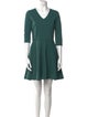 Diane von Furstenberg V-Neck Mini Dress