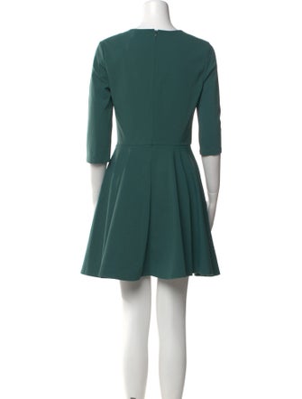 Diane von Furstenberg V-Neck Mini Dress