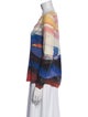 Diane von Furstenberg Silk Printed Blouse