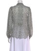 Diane von Furstenberg Silk Printed Blouse