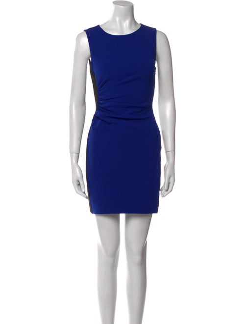 Diane von Furstenberg Crew Neck Mini Dress