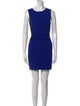 Diane von Furstenberg Crew Neck Mini Dress
