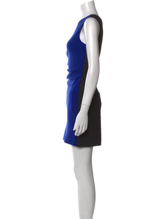 Diane von Furstenberg Crew Neck Mini Dress