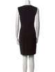 Diane von Furstenberg V-Neck Knee-Length Dress