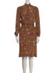Diane von Furstenberg Silk Knee-Length Dress