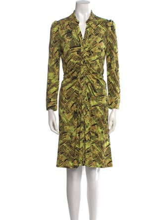 Diane von Furstenberg Printed Knee-Length Dress