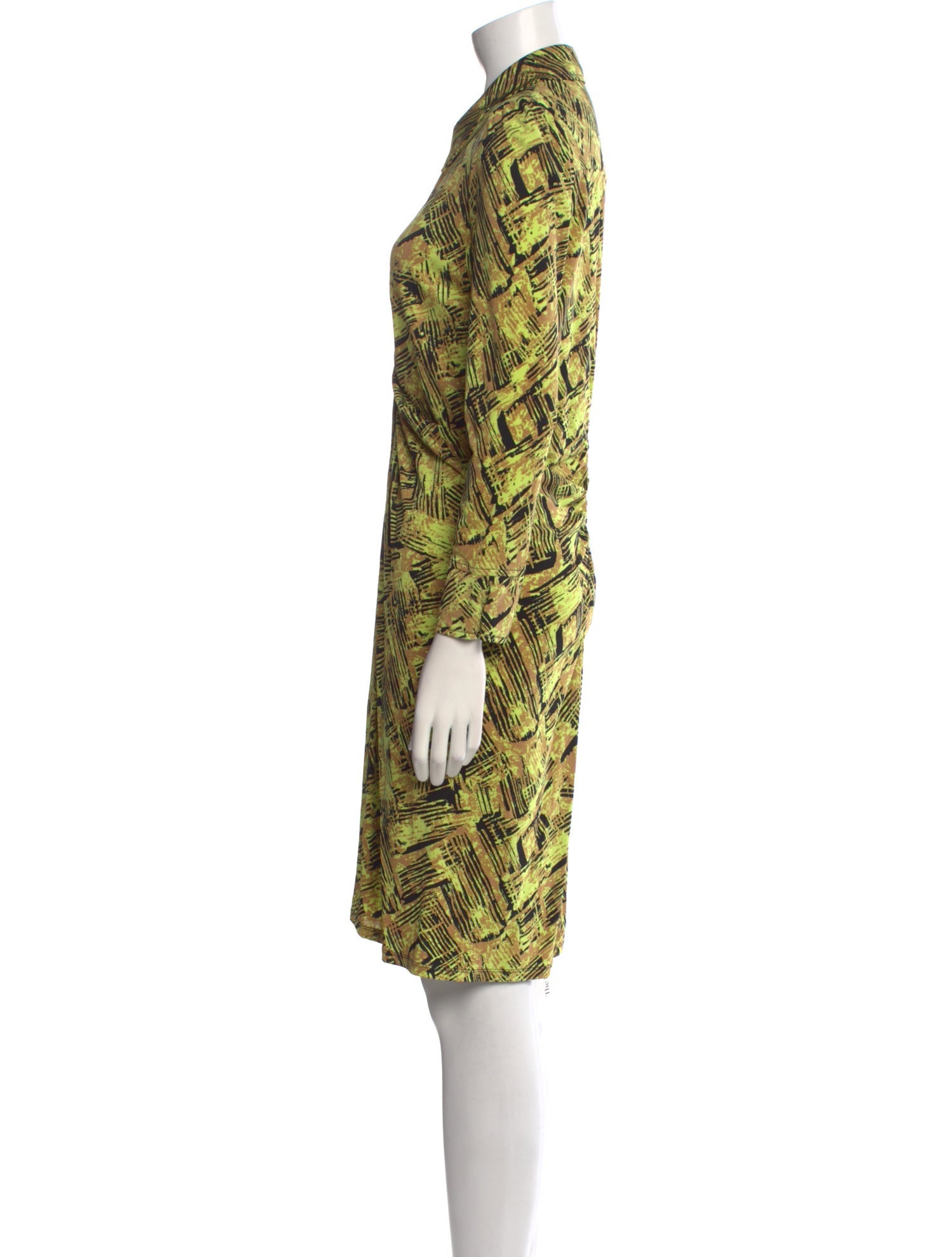 Diane von Furstenberg Printed Knee-Length Dress