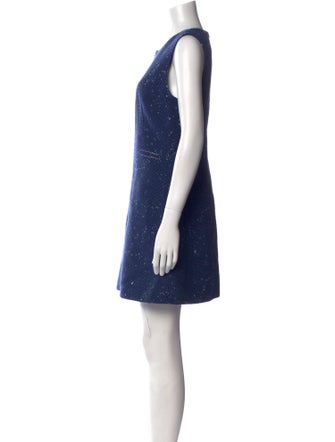 Diane von Furstenberg V-Neck Mini Dress