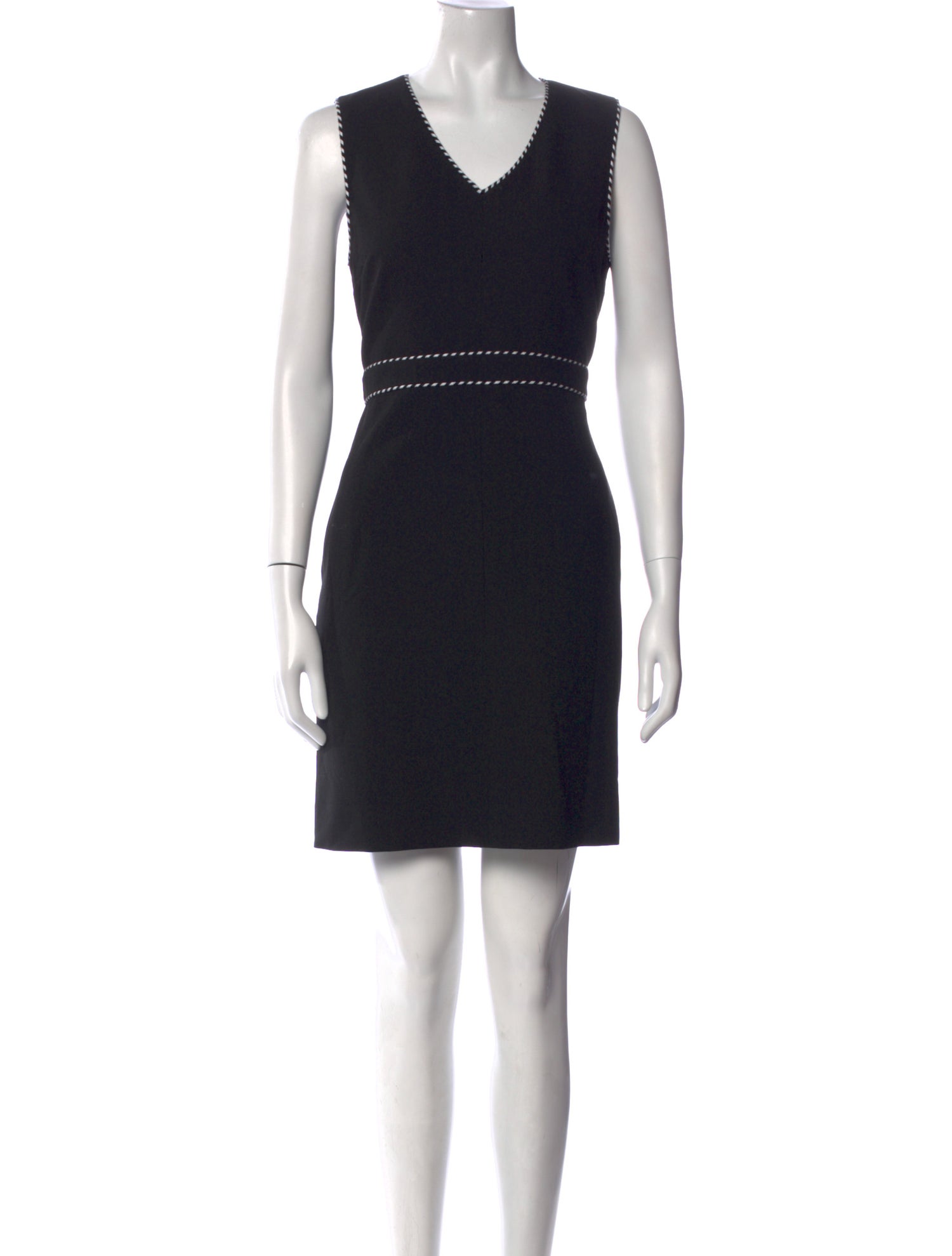 Diane von Furstenberg V-Neck Mini Dress