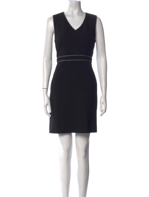 Diane von Furstenberg V-Neck Mini Dress