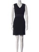 Diane von Furstenberg V-Neck Mini Dress