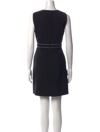 Diane von Furstenberg V-Neck Mini Dress