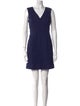 Diane von Furstenberg V-Neck Mini Dress