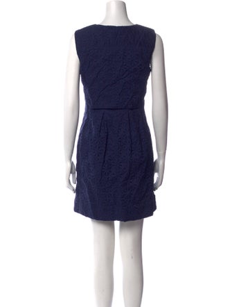Diane von Furstenberg V-Neck Mini Dress