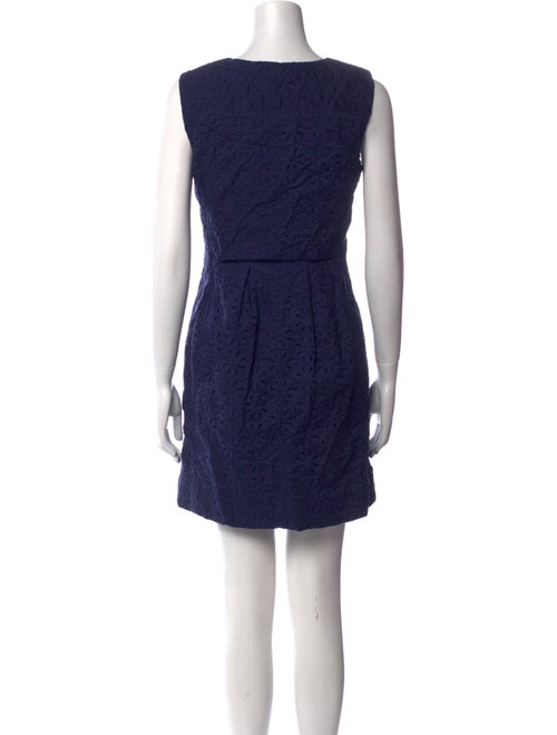 Diane von Furstenberg V-Neck Mini Dress