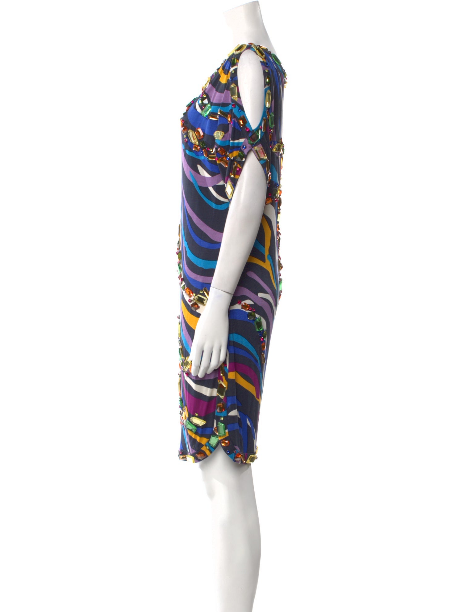 Diane von Furstenberg Silk Mini Dress w/ Tags