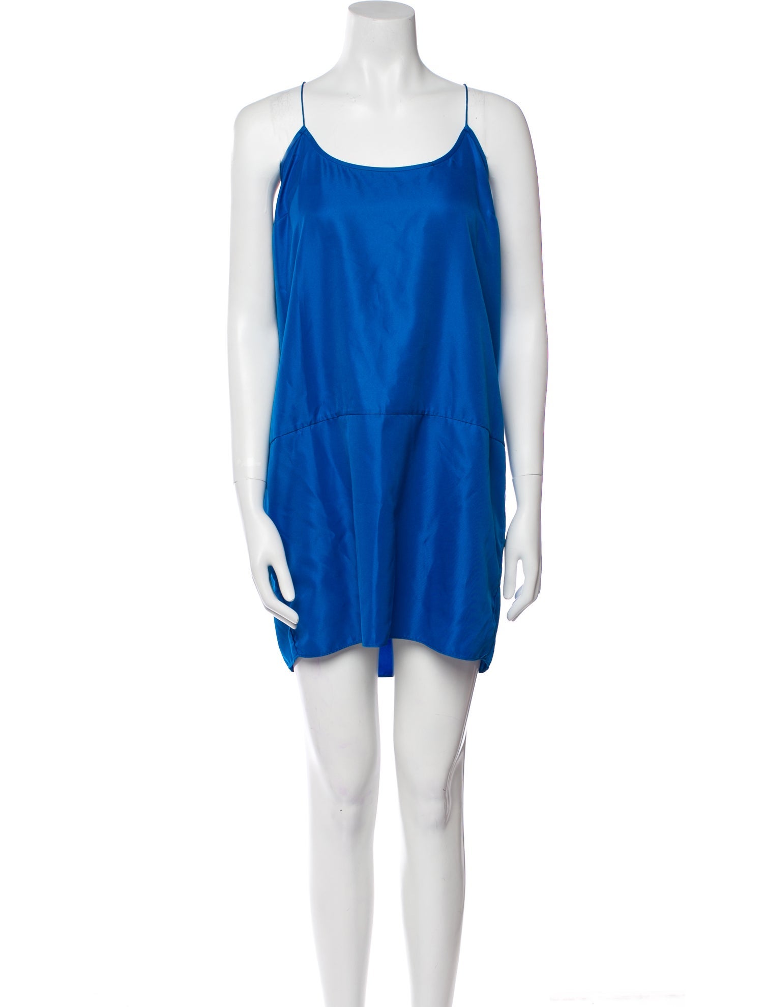Diane von Furstenberg Scoop Neck Mini Dress