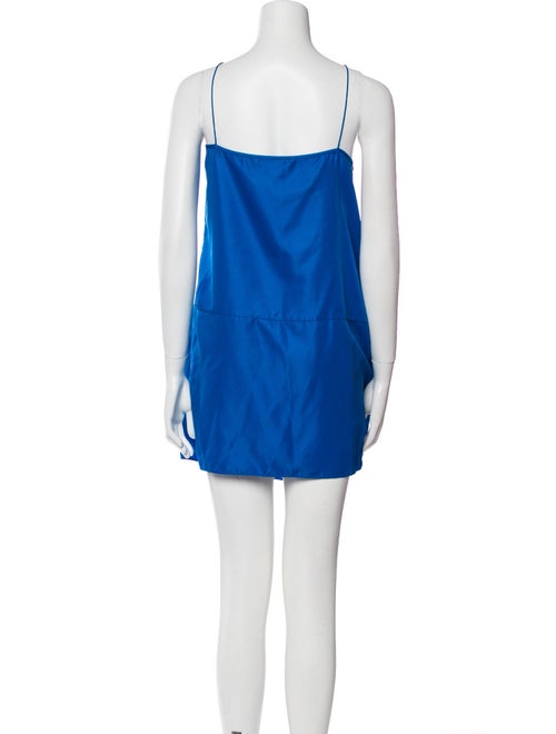 Diane von Furstenberg Scoop Neck Mini Dress