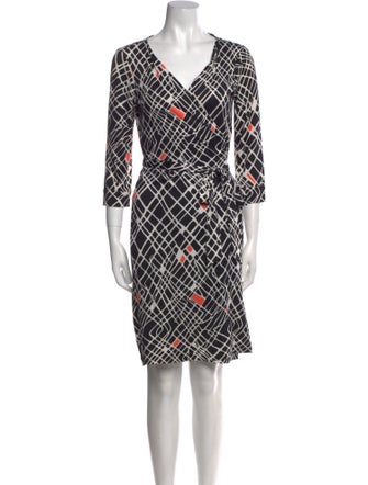 Diane von Furstenberg Silk Knee-Length Dress