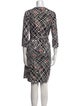 Diane von Furstenberg Silk Knee-Length Dress