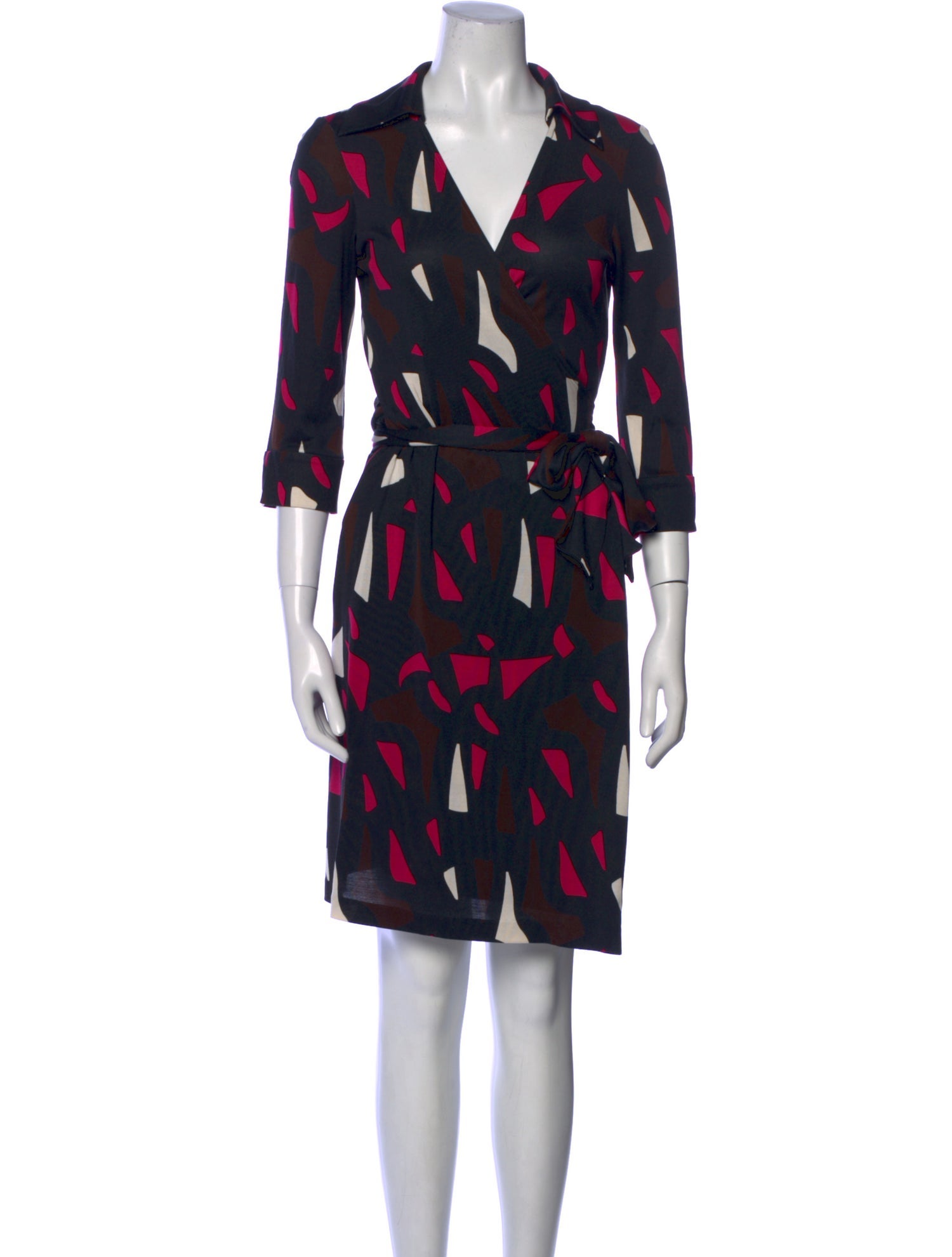 Diane von Furstenberg Silk Knee-Length Dress