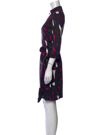 Diane von Furstenberg Silk Knee-Length Dress