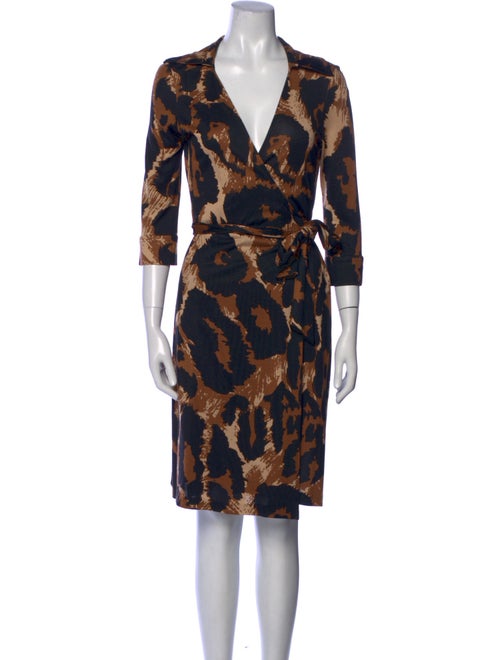 Diane von Furstenberg Silk Knee-Length Dress