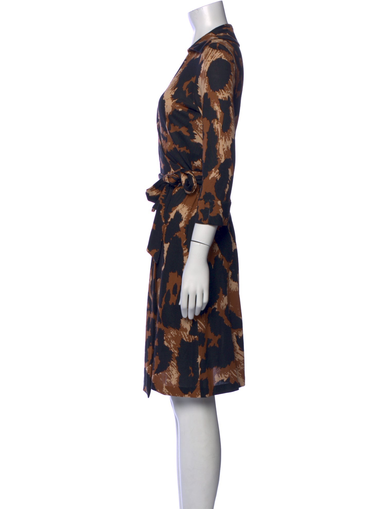 Diane von Furstenberg Silk Knee-Length Dress