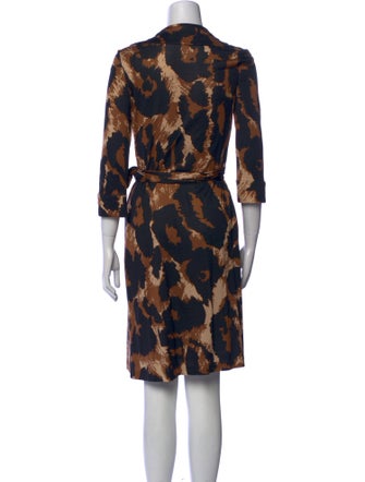 Diane von Furstenberg Silk Knee-Length Dress