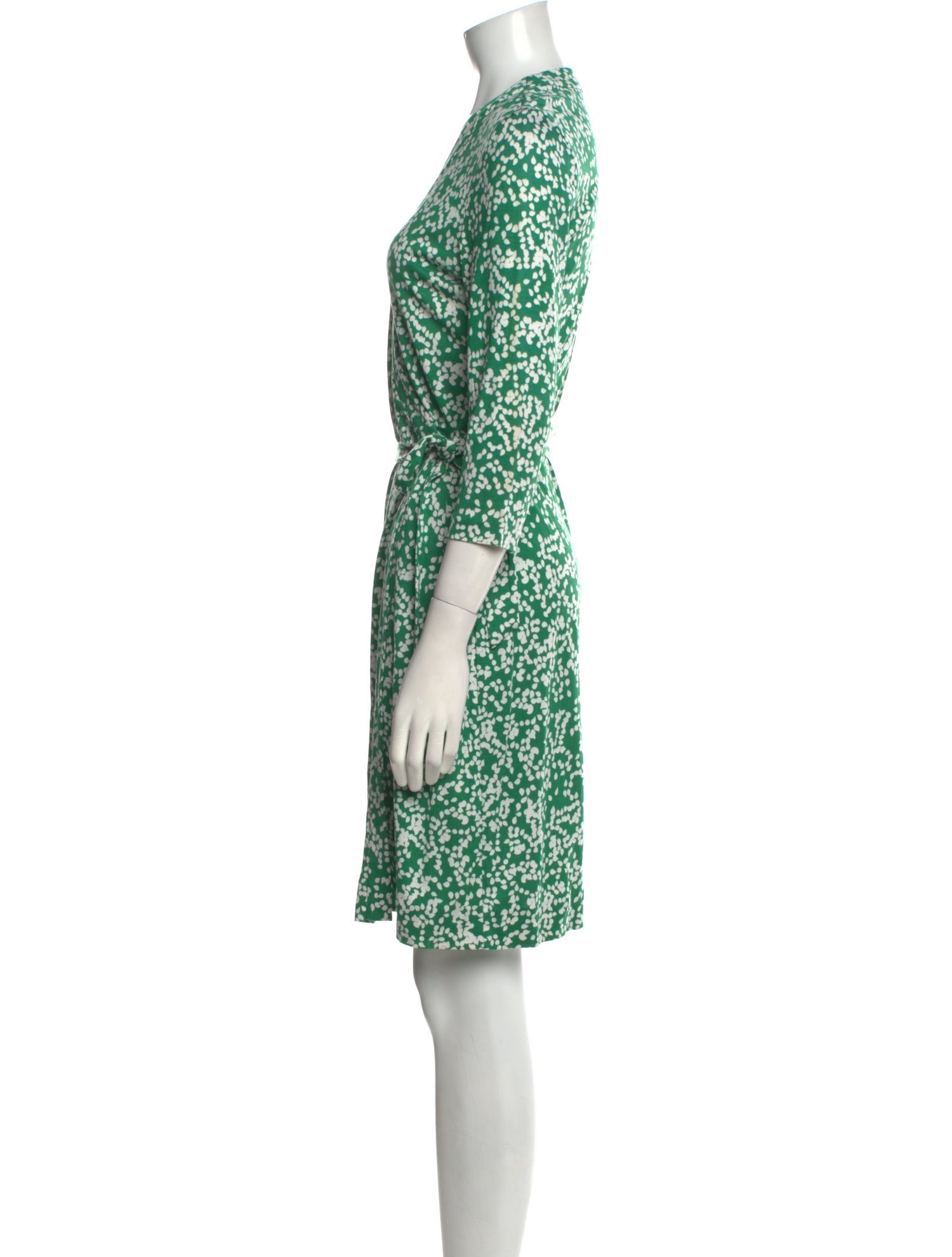 Diane von Furstenberg Printed Knee-Length Dress