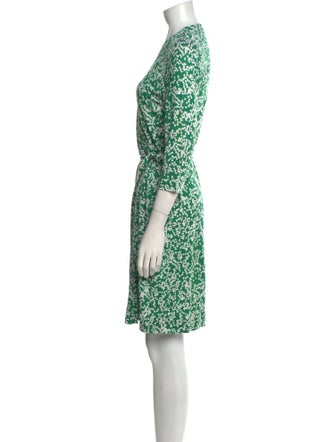 Diane von Furstenberg Printed Knee-Length Dress